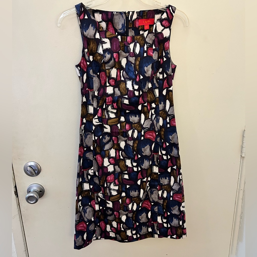 La Via 18 Abstract Mini Dress Size IT 38 US 8.